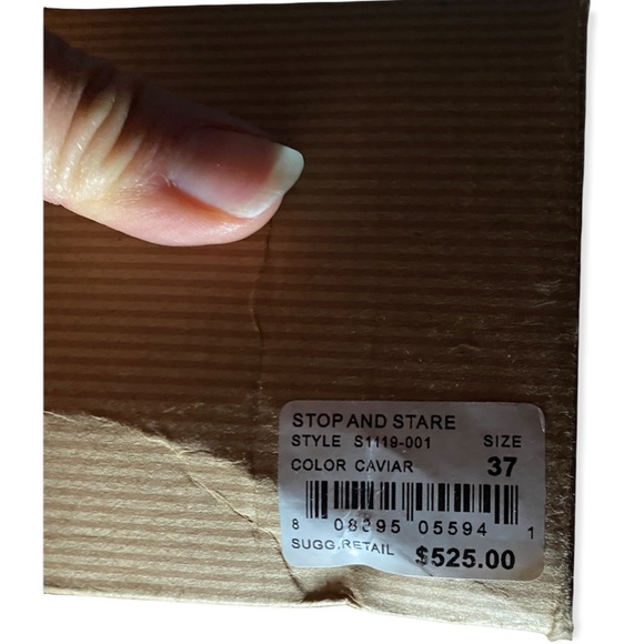 Like New Joie Caviar Black Suede Tall Heeled Boots With Stitching detail… - Picture 6 of 11